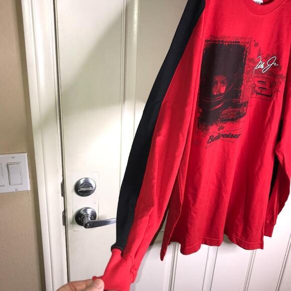 Nascar Dale Jr. Budweiser Graphic T-Shirt Chase Authentics NEW~ Size 2XL - Picture 3 of 6